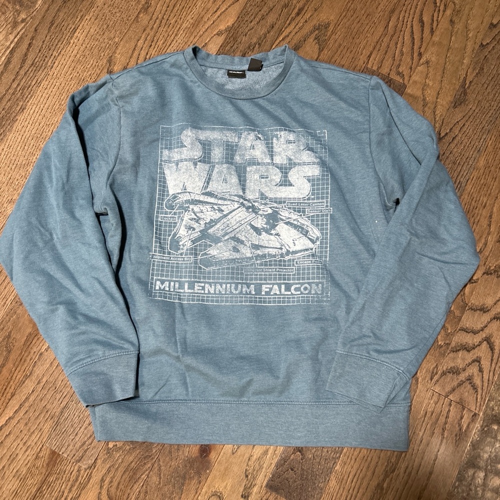 Star Wars Millennium Falcon Gray Sweatshirt